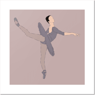 Attitude - Ballerina Posters and Art